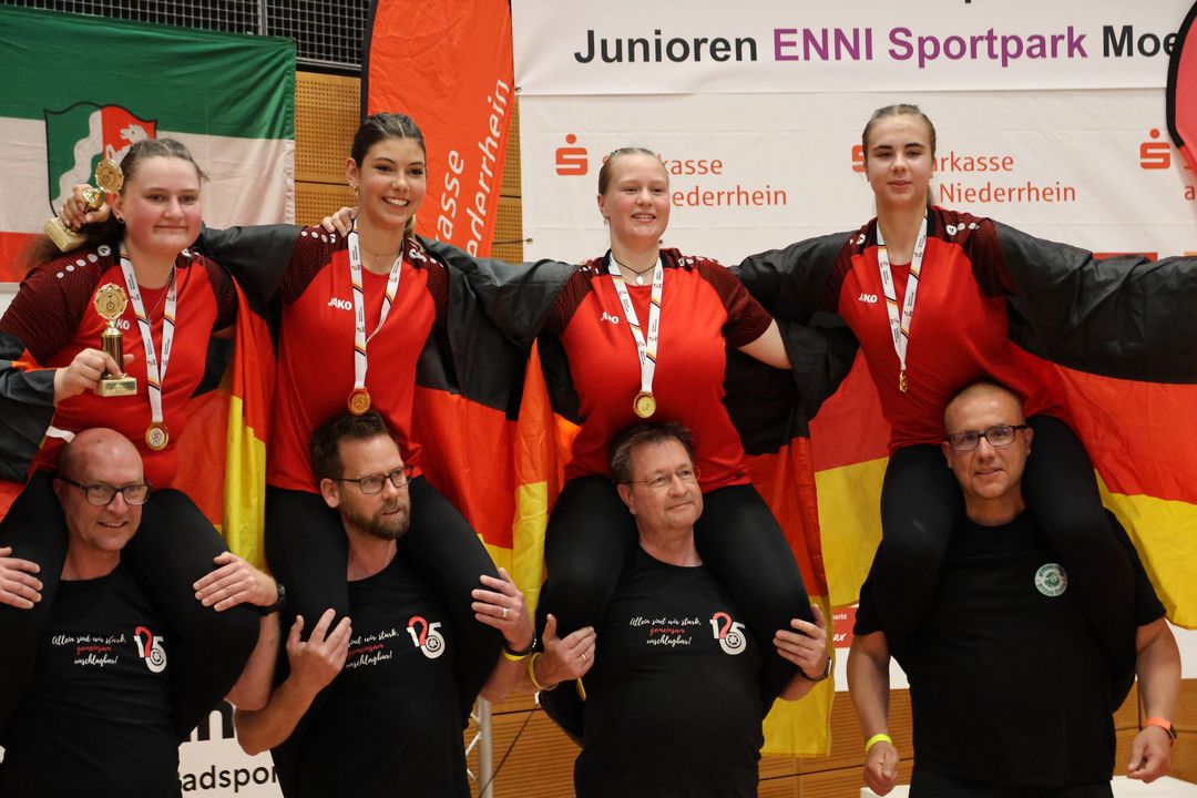 Baden-Württembergs Sportler*innen gewinnen bei der Hallenradsport DM U19 in Moers 5 DM-Titel