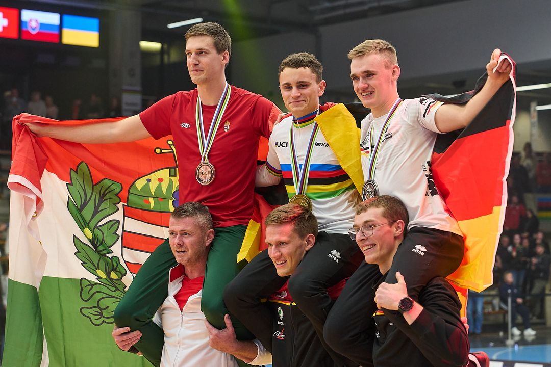 Weltmeister 2025: Philipp-Thies Rapp sowie Danielle Holzer und Judith Wolf