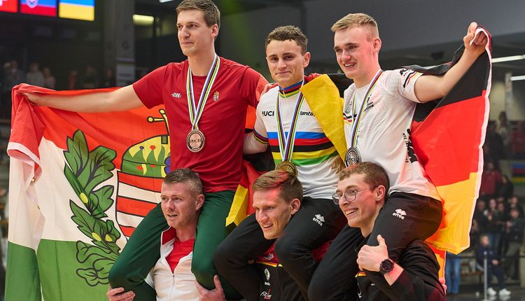 Weltmeister 2025: Philipp-Thies Rapp sowie Danielle Holzer und Judith Wolf