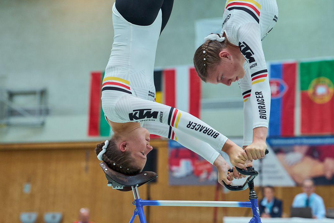 Hallenradsport EM Elite: Team Deutschland gewinnt alle Titel im Kunstradsport sowie Radball Frauen