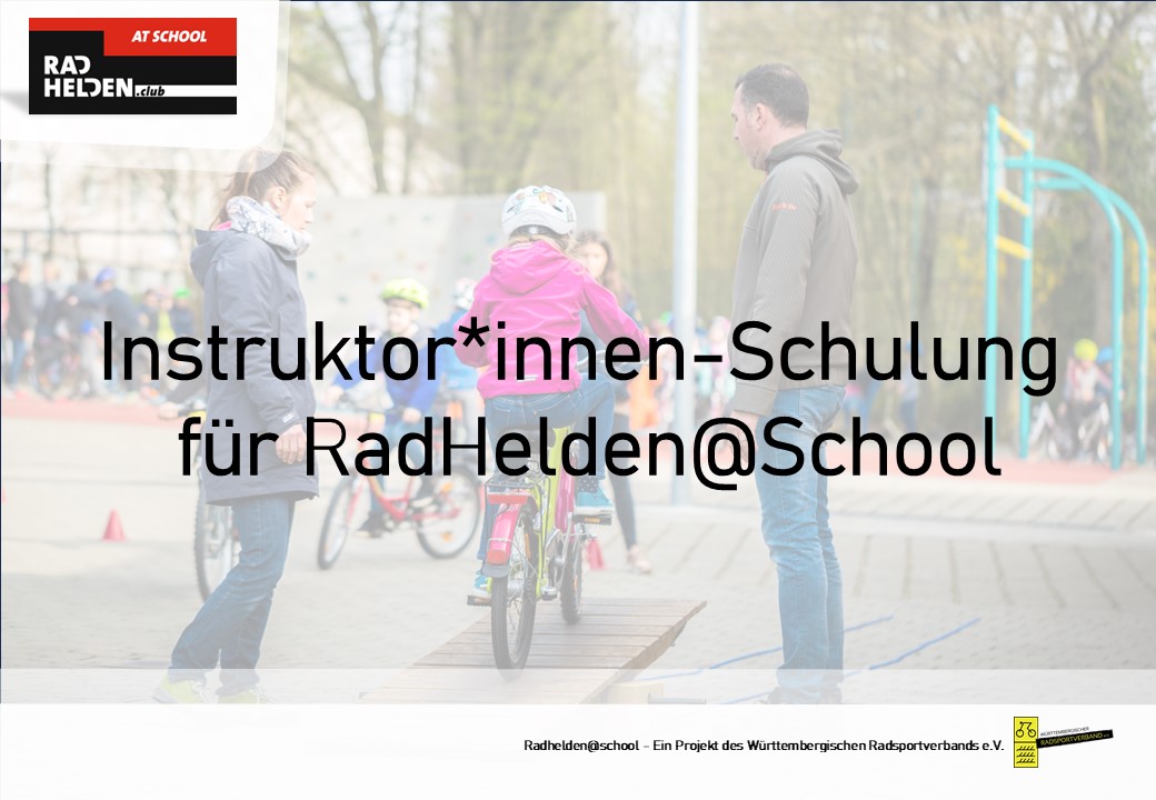 Radhelden instruktoren gesucht